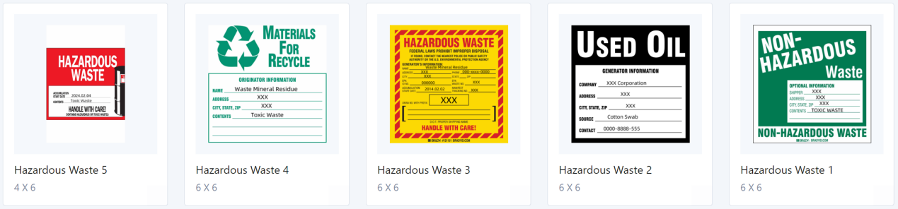 Etiketten für gefährliche Abfälle templates.png